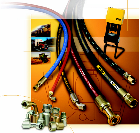 Hydraulic hose and pump repair