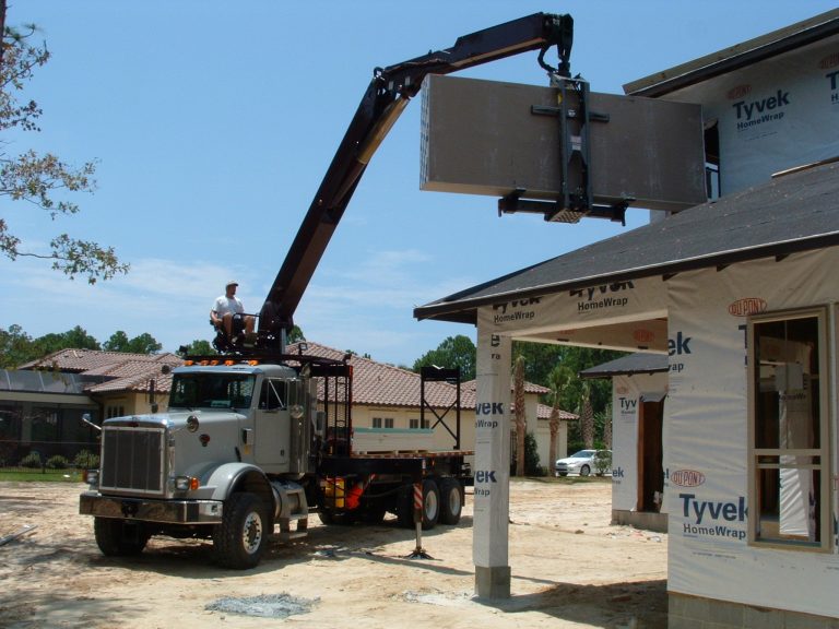 Crane and equipment truck repair